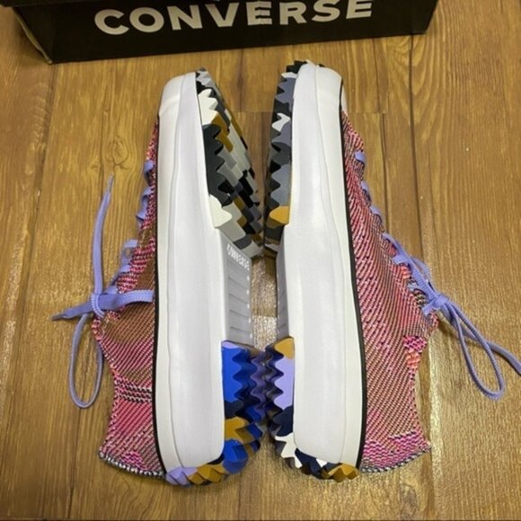Converse - Unisex Run Star Hike Low-Top Knit Sneakers - Picture 5 of 10